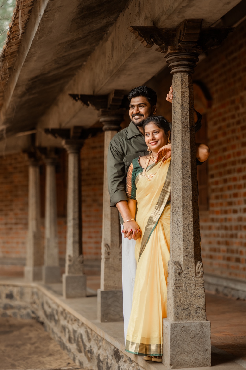 Wedding couple portrait 1