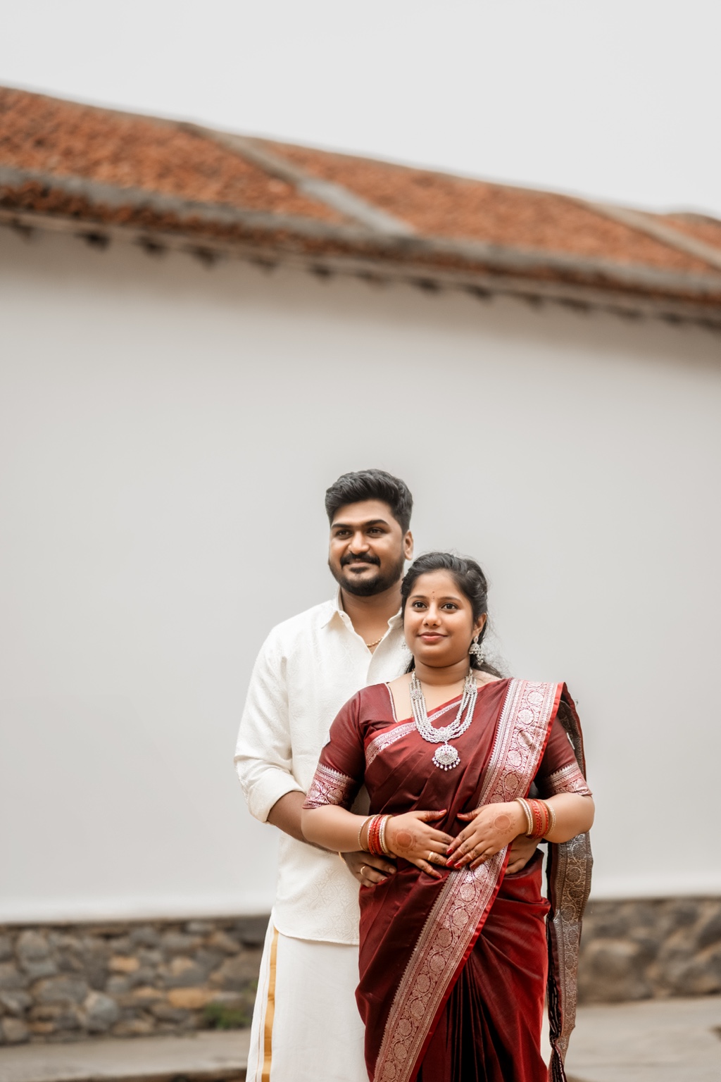 Wedding couple portrait 3